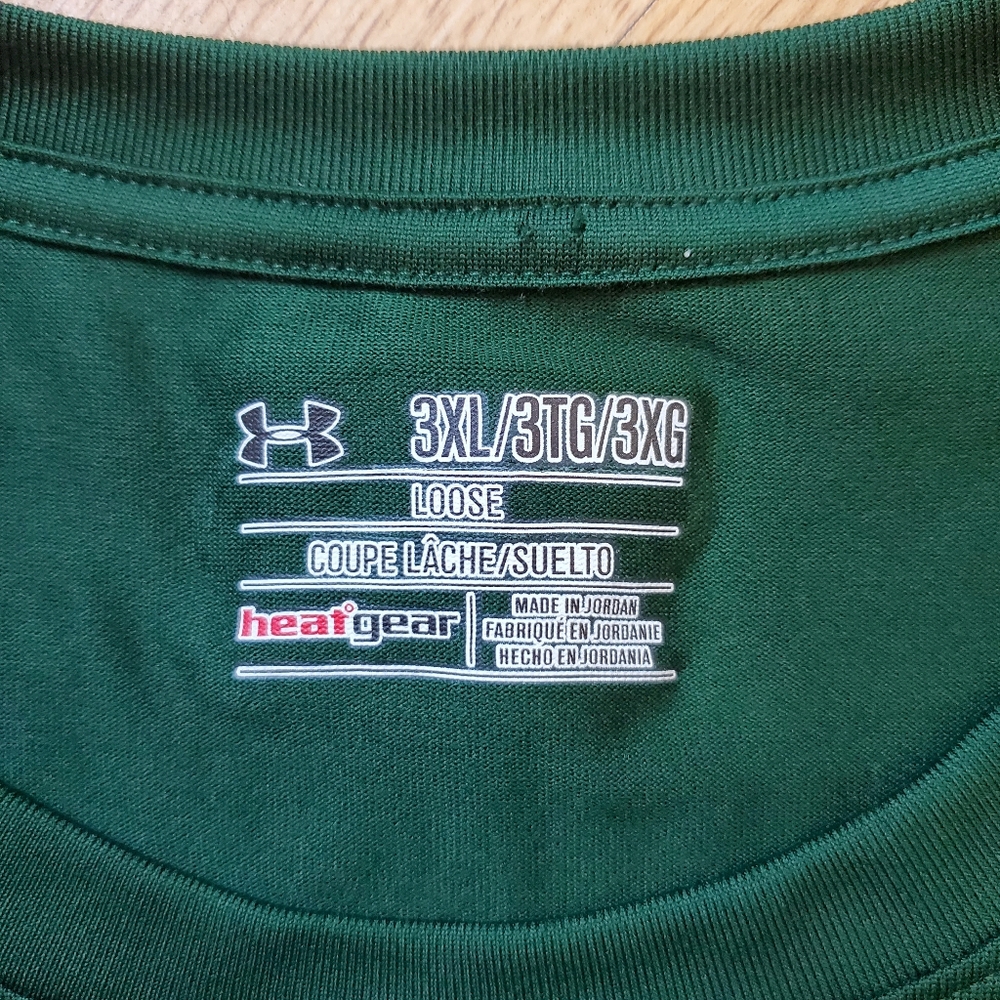 Under Armour Men's Size 3XL Heat Gear Short Sleeve Althetic T-Shirt. - Picture 5 of 6
